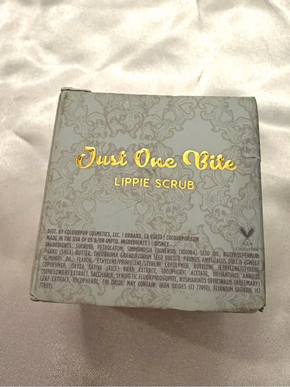Colourpop Disney Snow White Poison Apple Lippie Scrub New Cruelty Free